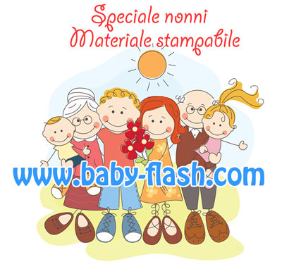 Materiale Per La Festa Dei Nonni Baby Flash