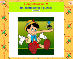 Puzzle Con Pinocchio Baby Flash