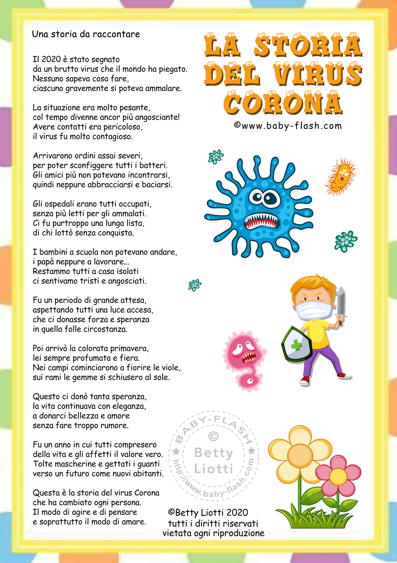 La Storia Del Virus Corona Baby Flash