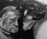 Un uomo e il suo cane