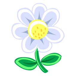 fiore azzurro