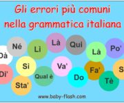 Gli errori più comuni nella grammatica italiana