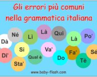 Gli errori più comuni nella grammatica italiana