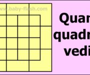 Quanti quadrati vedi?