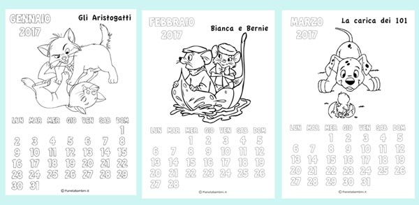 Calendari 2017 Da Stampare Baby Flash