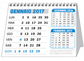 Calendari 17 Da Stampare Baby Flash