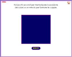 memorizza coppie di colori