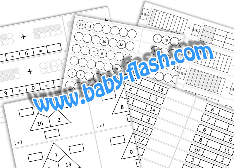 Schede Stampabili Di Matematica Baby Flash