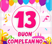 13 anni insieme a voi….