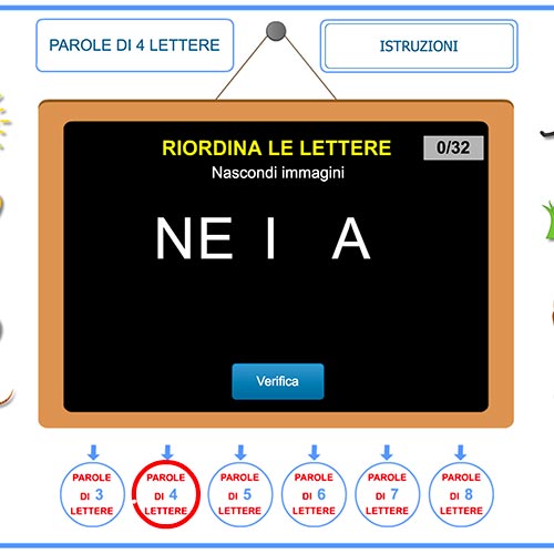Parole Con La I 4 Lettere