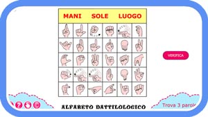 Ricerca di parole nello schema (3 parole)