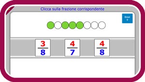 Scegliere la frazione giusta