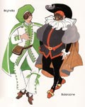 Brighella e Balanzone