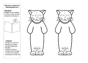 segnalibro gatto 1 BN
