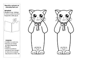 segnalibro gatto 2 BN