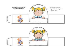 segnaposto bambina 10