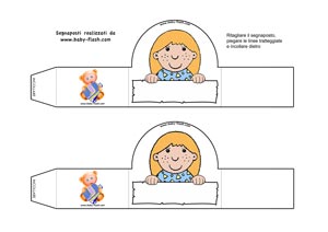 segnaposto bambina 8