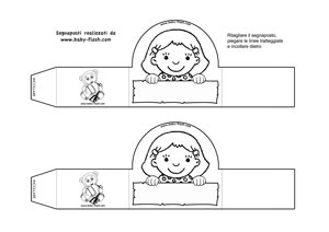 segnaposto bambina-BN 13