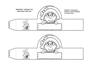segnaposto bambina-BN 14