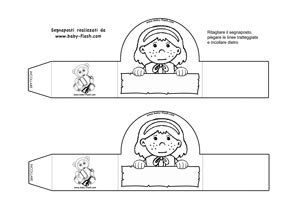 segnaposto bambina-BN 2