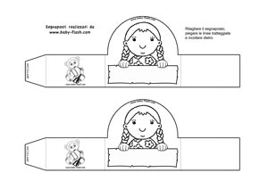 segnaposto bambina-BN 3