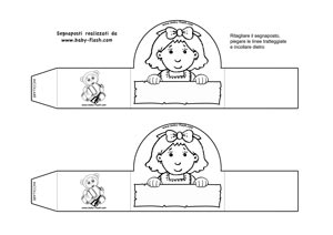 segnaposto bambina-BN 6
