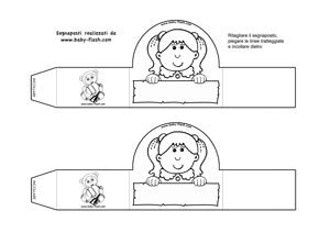 segnaposto bambina-BN 7