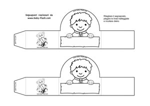 segnaposto bambino BN 7