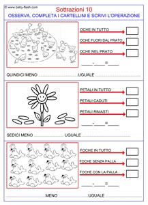 sottrazioni con immagini 10
