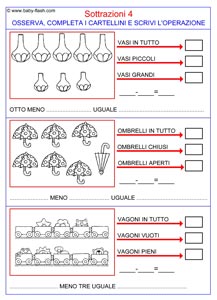 sottrazioni con immagini 4