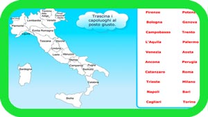 Impara i capoluoghi italiani
