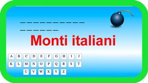 Indovina la parola: Monti italiani