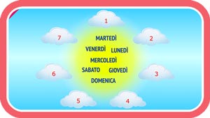 Imparare i giorni della settimana