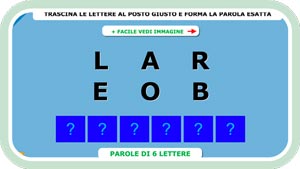 Forma la parola (6 lettere)