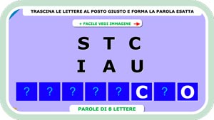 Forma la parola (8 lettere)