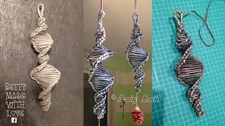 Tutorial decorazioni da giardino con cannucce di carta
