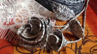 Tutorial per rosa e calla con cannucce di carta