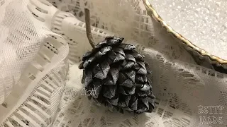 Tutorial Pigna con cannucce di carta