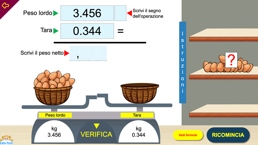 Come Si Trova Il Peso Netto Esercizi per l'apprendimento del peso in kg/gr e grandezze come peso
