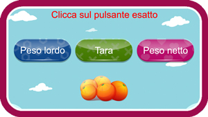 Riconoscere peso lordo, peso netto e tara