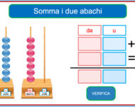 Esercizi con l’abaco