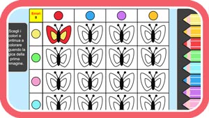 colorare con logica e ragionamento